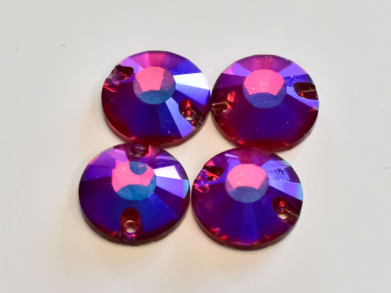 Ommeltavat strassit Rivoli DARK SIAM AB, Basic laatu